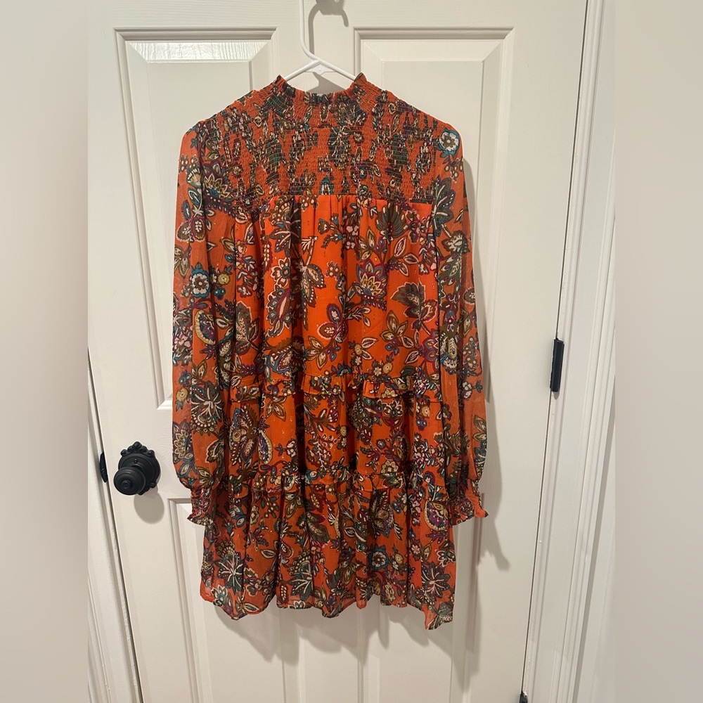 Floral Long Sleeve Dress